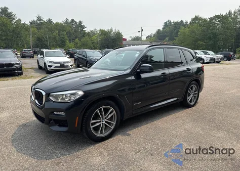 2018 BMW X3 xDrivem40I z USA, uszkodzony, nr VIN 5UXTR9C53JLC80268